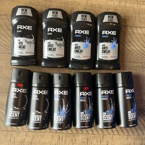 Axe deoderant and spray bundle